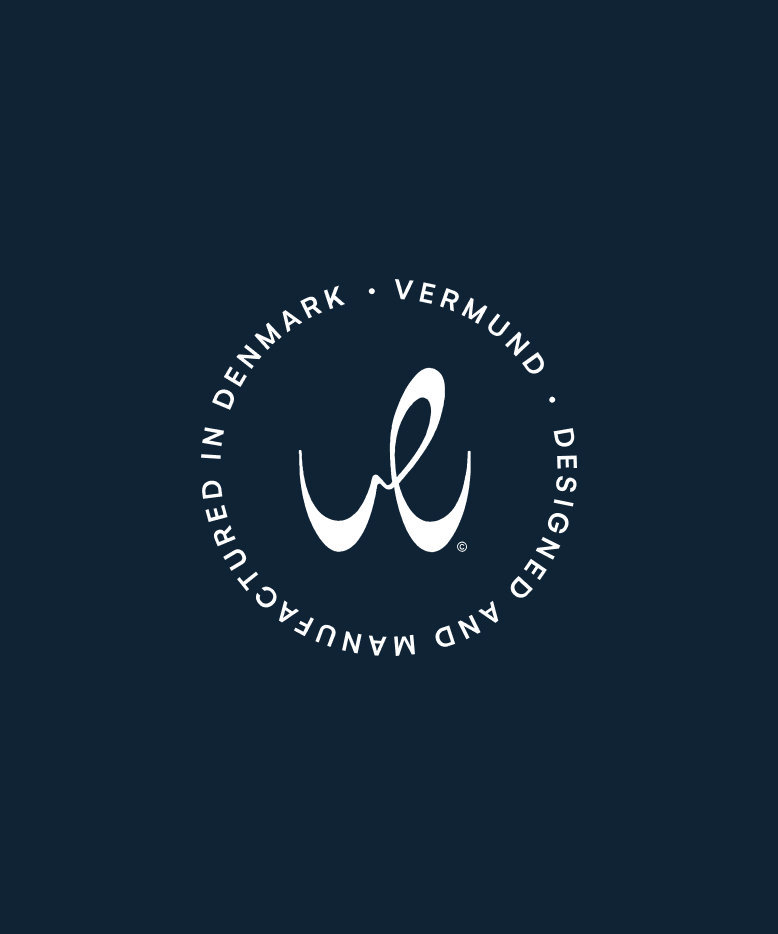 vermund designed and manufactured in denmark logo