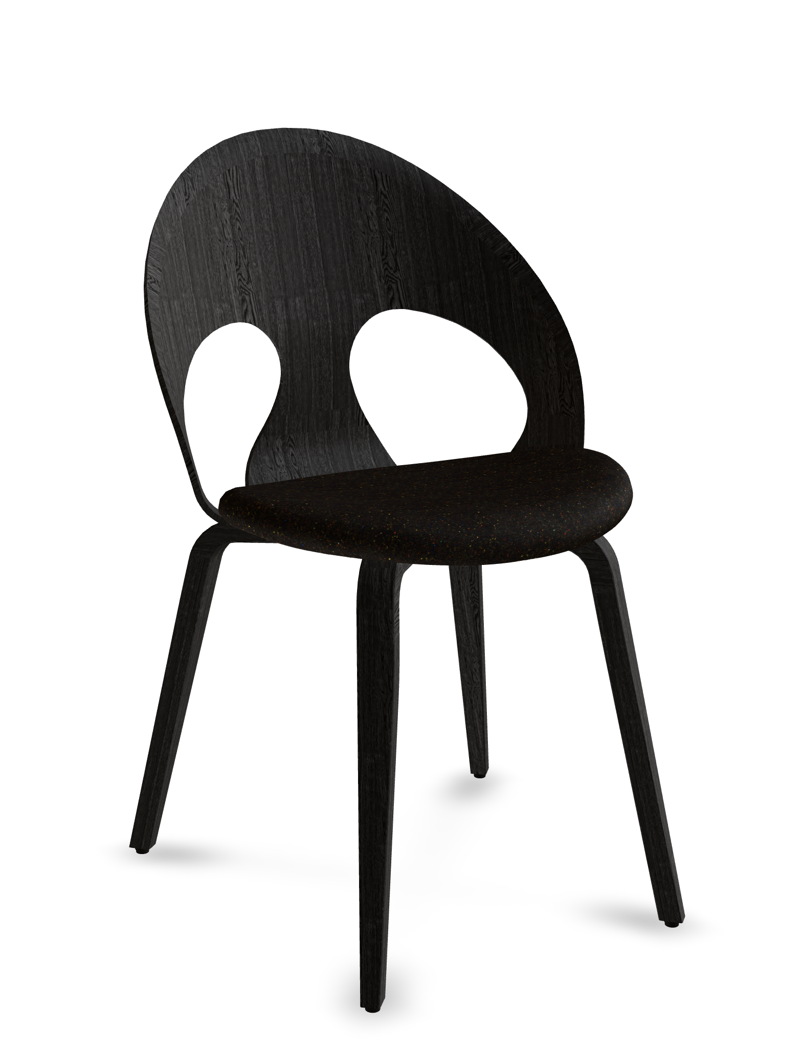 vl110-classic-frame oak black-seat dotty black 22130-10-back oak black-100444S23