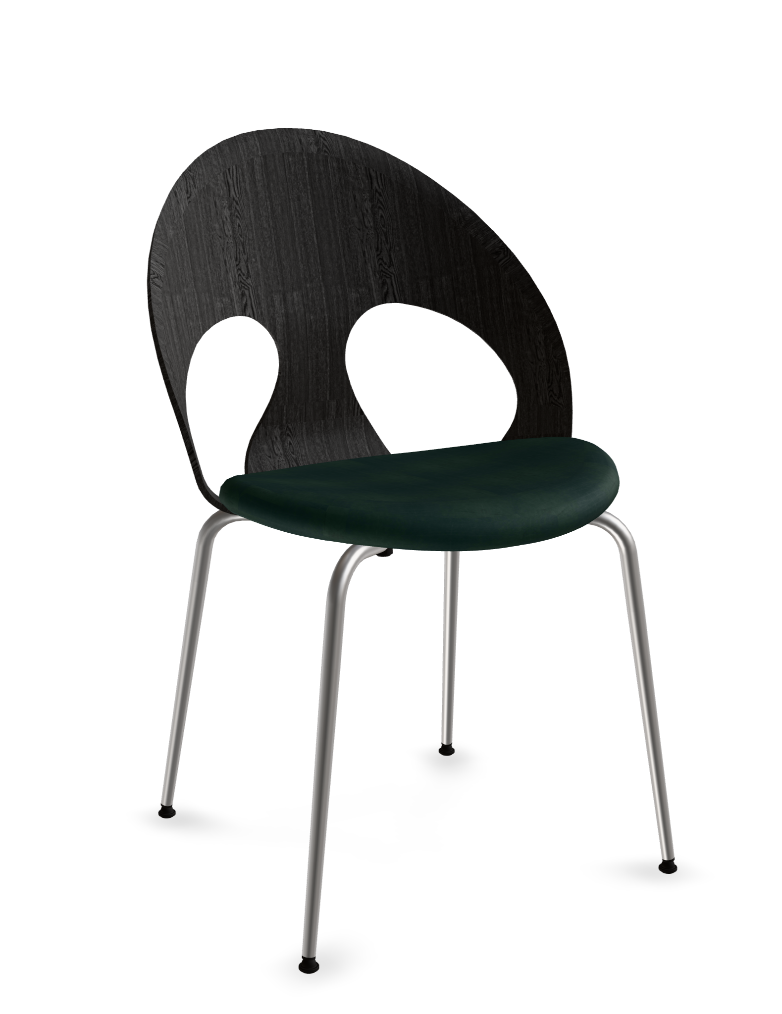 vl110-classic-frame satin chrome-seat dunes racing green 21005-back oak black-100441117