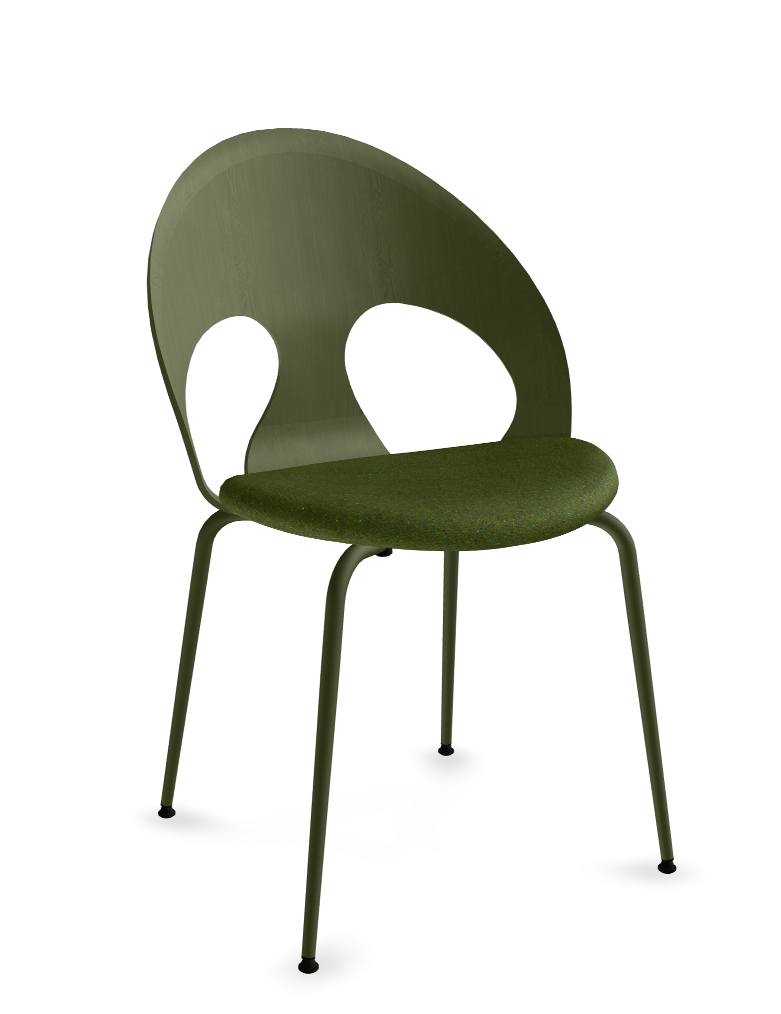 vl110-modern-frame olive green ral 6003-seat dotty green 22130-17-back olive green ral 6003-10B5E5S25