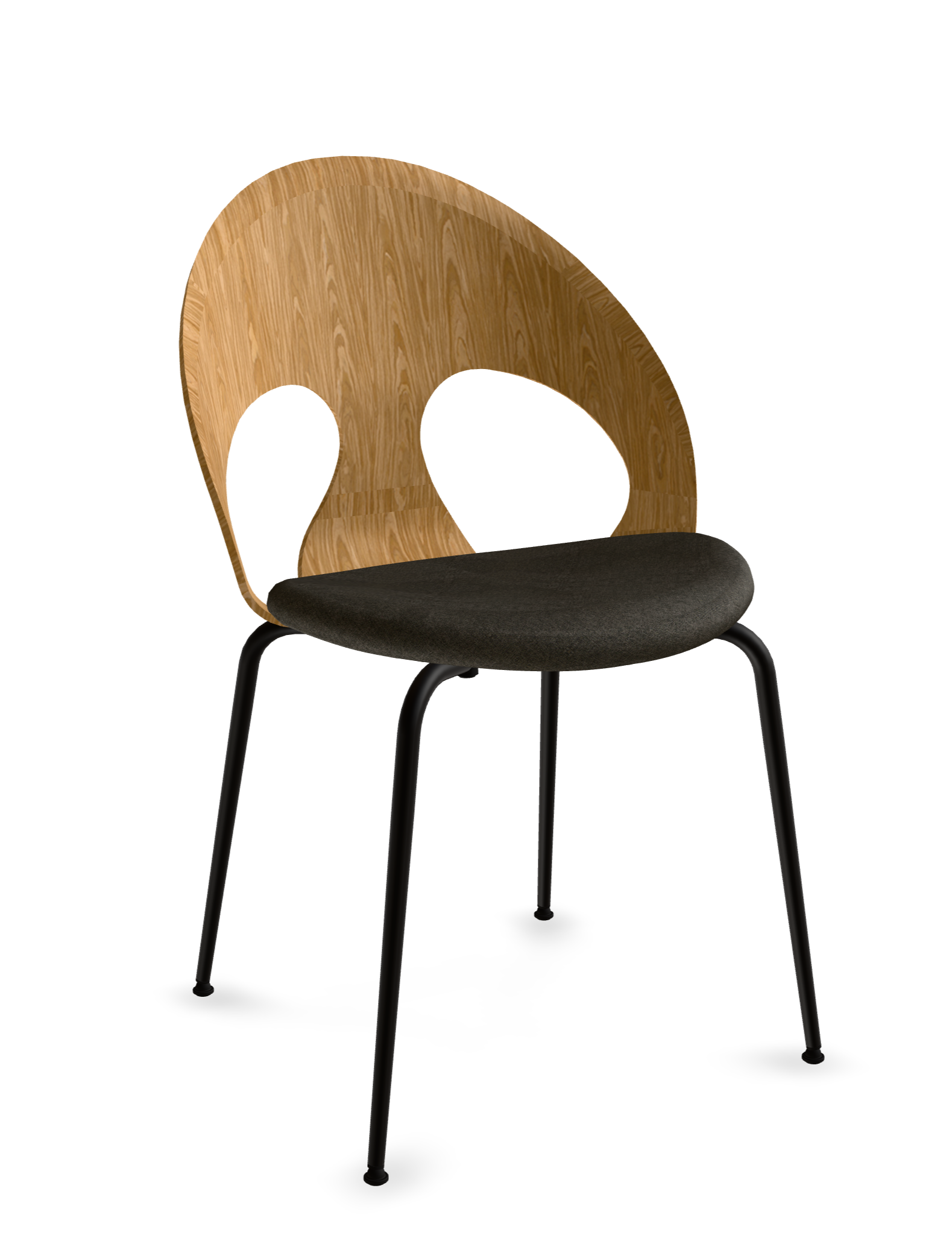 vl110-vision-frame black-seat con melange dark grey 22110-10-back oak nature-101442S32