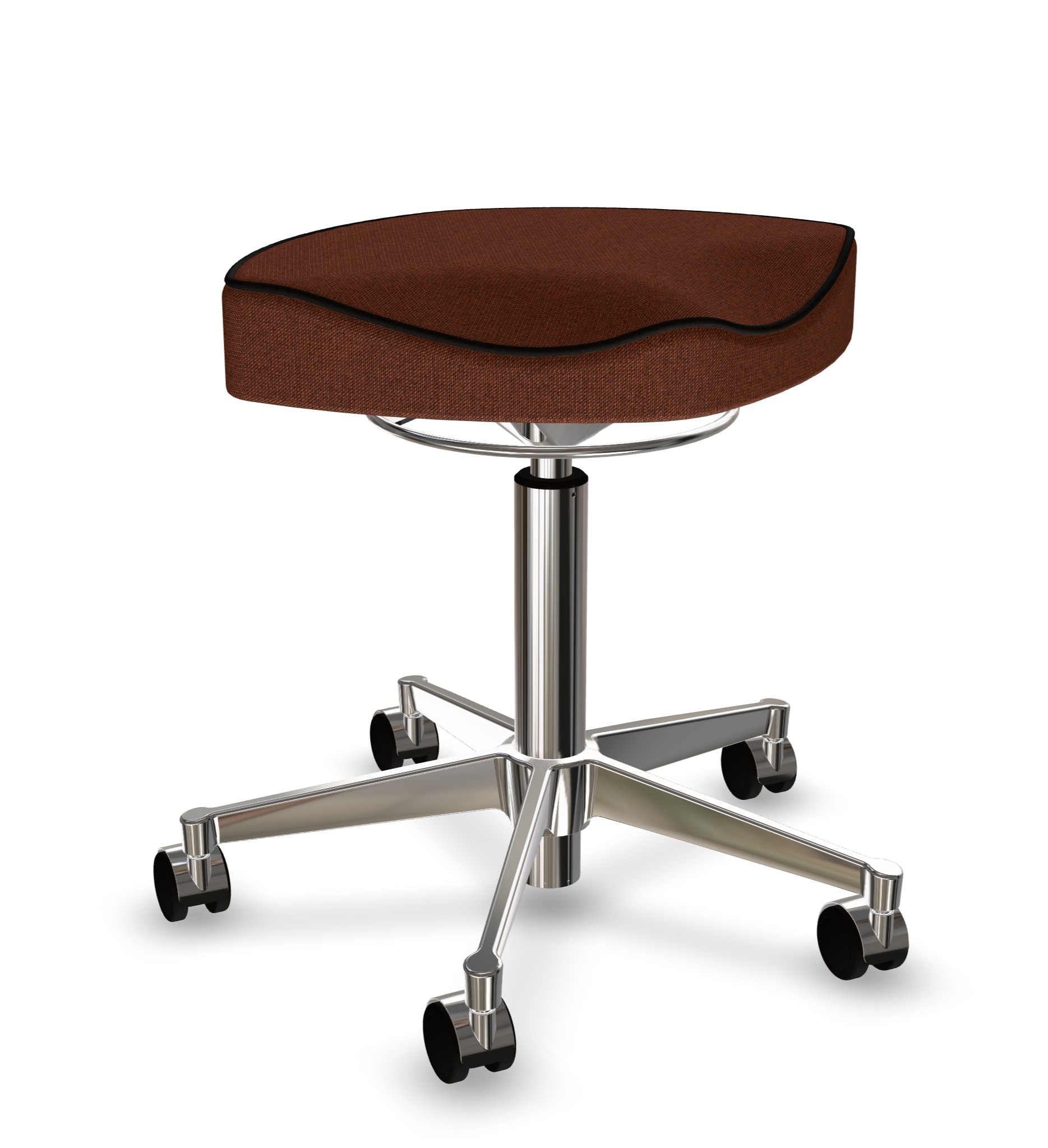 vl70-stool-classic-frame chrome-seat capture red 7301-324667S17