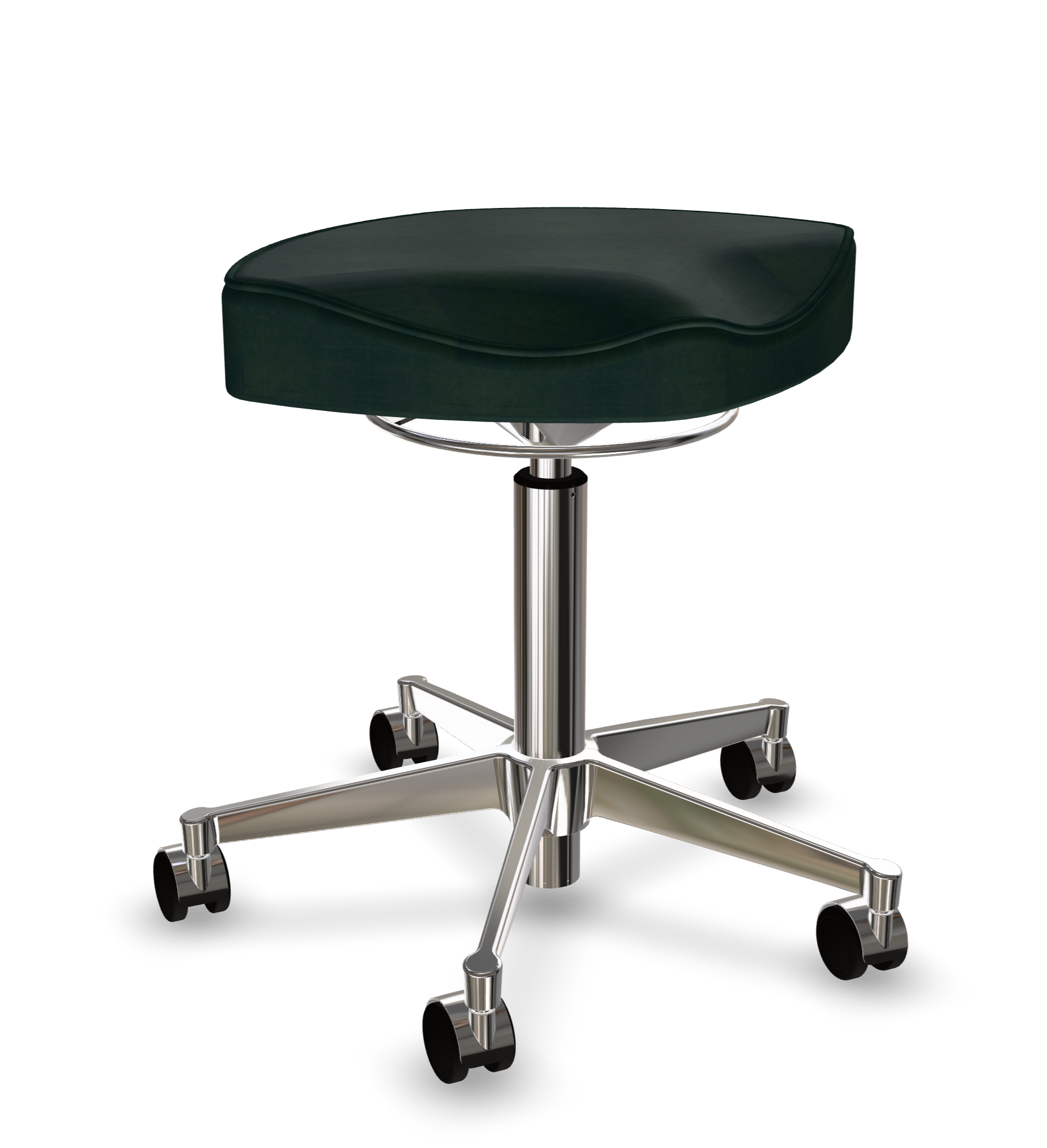 vl70-stool-classic-frame chrome-seat dunes racing green 21005-324667117