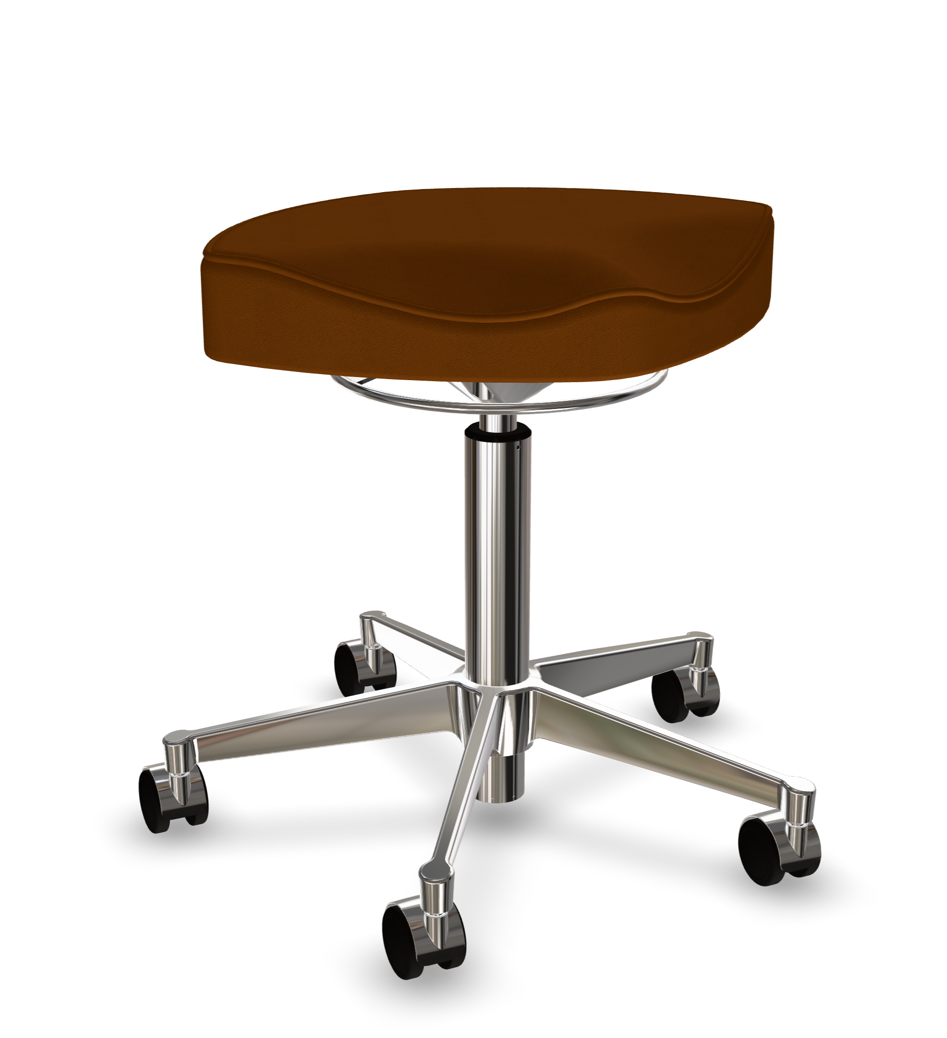 vl70-stool-classic-frame chrome-seat savanne walnut 30322-324667103