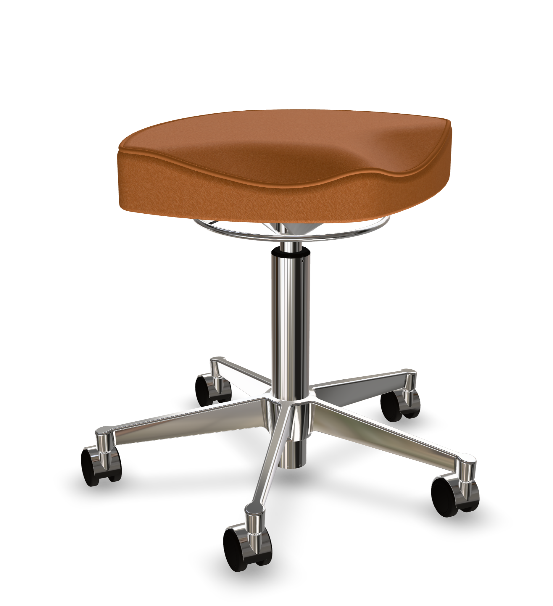 vl70-stool-classic-frame chrome-seat ultra brandy 41574-324667161